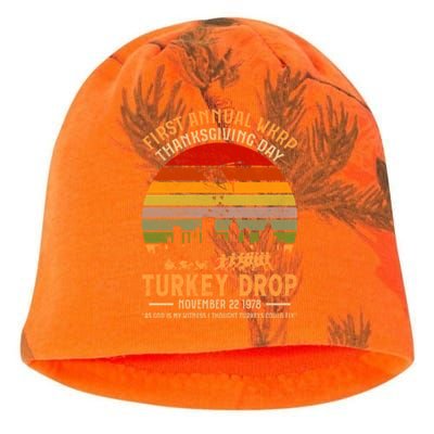 First Annual WKRP Thanksgiving Day Turkey Drop Kati - Camo Knit Beanie