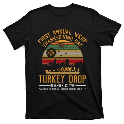 First Annual WKRP Thanksgiving Day Turkey Drop T-Shirt