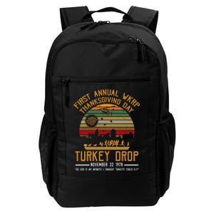 First Annual WKRP Thanksgiving Day Turkey Drop Daily Commute Backpack