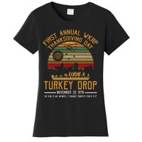 First Annual WKRP Thanksgiving Day Turkey Drop Women's T-Shirt