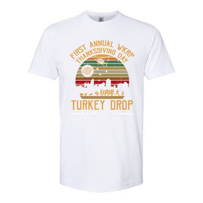 First Annual WKRP Thanksgiving Day Turkey Drop Softstyle® CVC T-Shirt