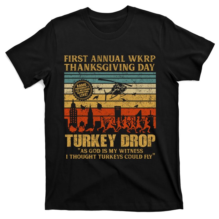 First Annual WKRP Thanksgiving Day Turkey Drop T-Shirt