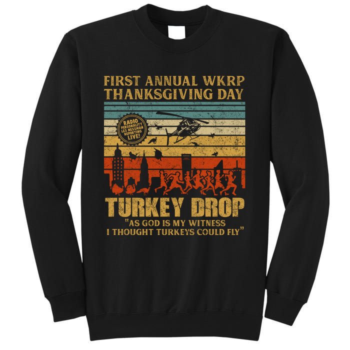 First Annual WKRP Thanksgiving Day Turkey Drop Tall Sweatshirt