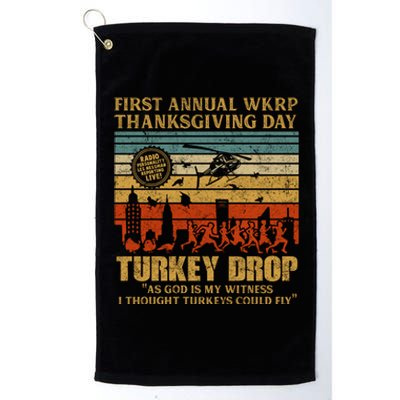 First Annual WKRP Thanksgiving Day Turkey Drop Platinum Collection Golf Towel