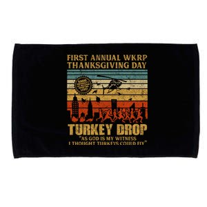 First Annual WKRP Thanksgiving Day Turkey Drop Microfiber Hand Towel