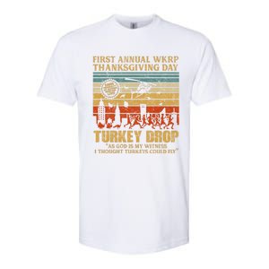 First Annual WKRP Thanksgiving Day Turkey Drop Softstyle CVC T-Shirt