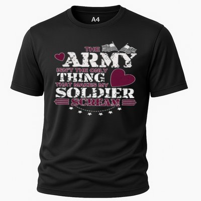 Funny Army Wife/friend Gift Make My Soldier Scream Gift Performance Shirt