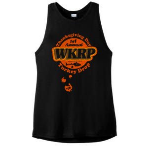 First Annual WKRP Thanksgiving Day Turkey Drop Ladies PosiCharge Tri-Blend Wicking Tank