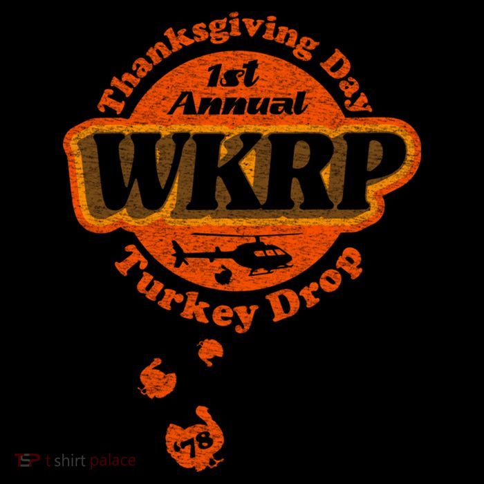 First Annual WKRP Thanksgiving Day Turkey Drop 7-Panel Snapback Hat