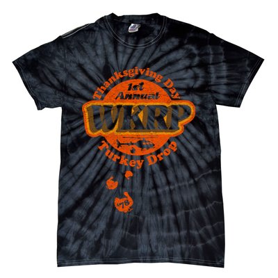 First Annual WKRP Thanksgiving Day Turkey Drop Tie-Dye T-Shirt