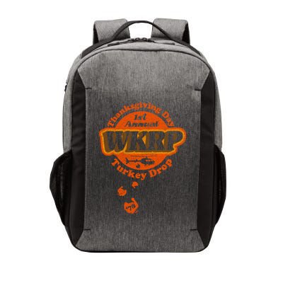First Annual WKRP Thanksgiving Day Turkey Drop Vector Backpack