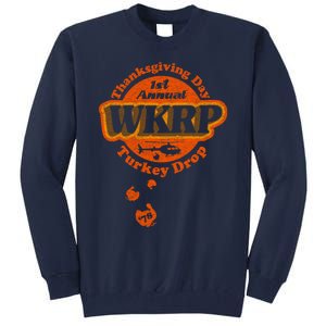 First Annual WKRP Thanksgiving Day Turkey Drop Tall Sweatshirt