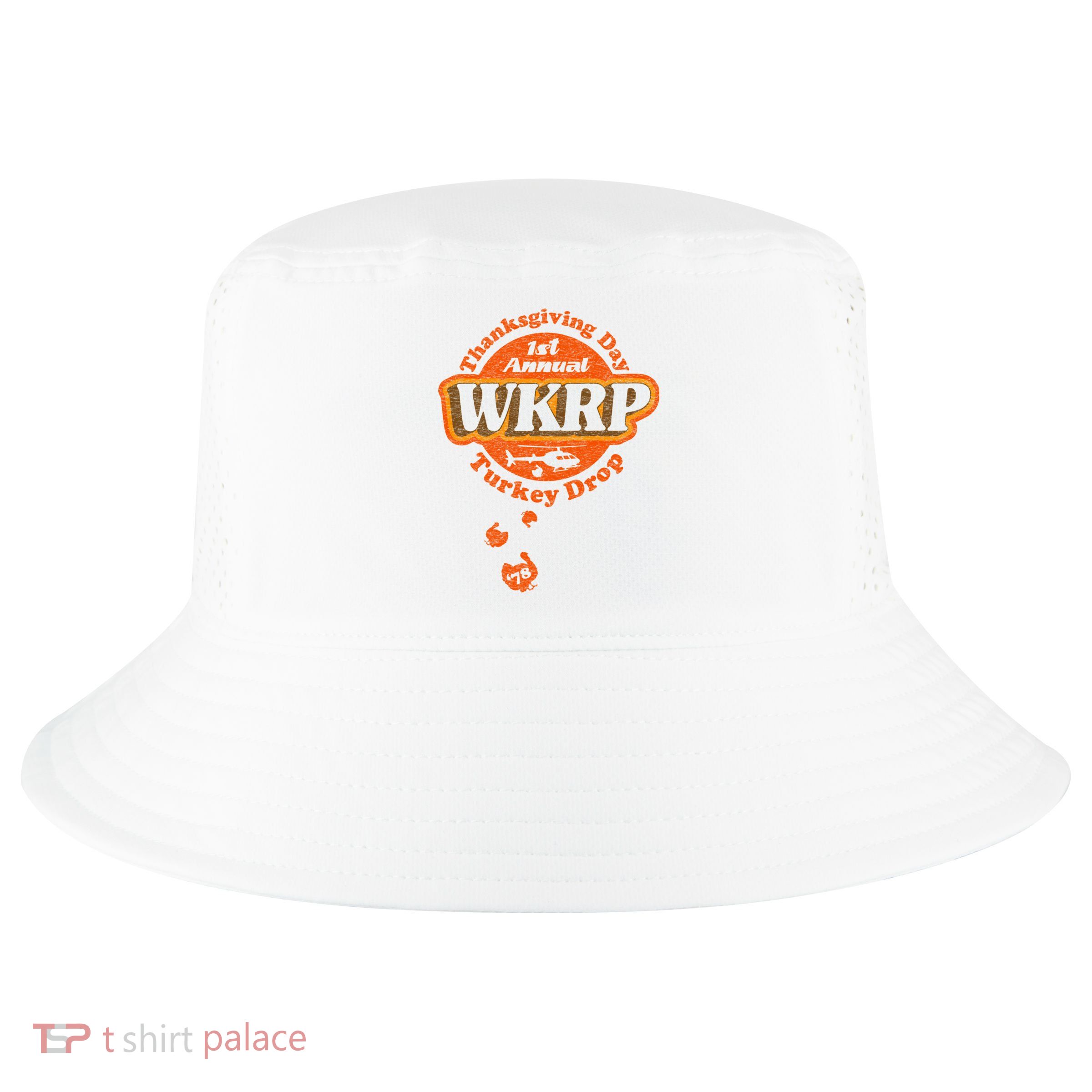 First Annual WKRP Thanksgiving Day Turkey Drop Cool Comfort Performance Bucket Hat