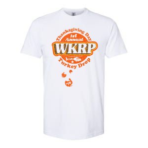 First Annual WKRP Thanksgiving Day Turkey Drop Softstyle CVC T-Shirt