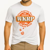 First Annual WKRP Thanksgiving Day Turkey Drop Cooling Performance Crew T-Shirt