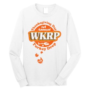 First Annual WKRP Thanksgiving Day Turkey Drop Long Sleeve Shirt