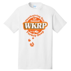 First Annual WKRP Thanksgiving Day Turkey Drop Tall T-Shirt