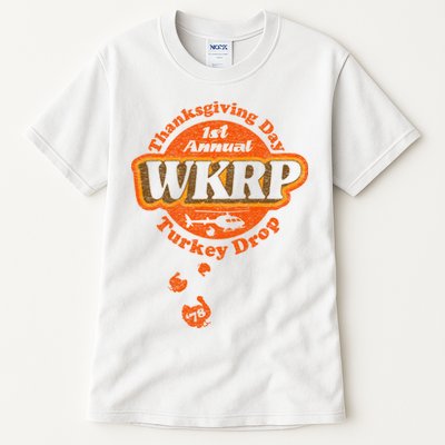 First Annual WKRP Thanksgiving Day Turkey Drop Tall T-Shirt