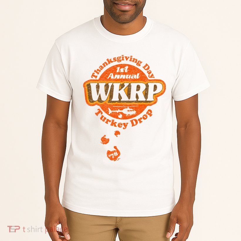 First Annual WKRP Thanksgiving Day Turkey Drop Tall T-Shirt