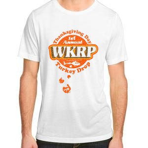 First Annual WKRP Thanksgiving Day Turkey Drop Adult ChromaSoft Performance T-Shirt