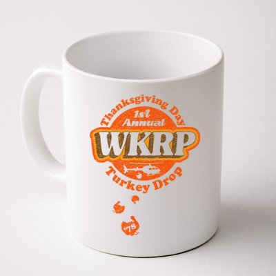First Annual WKRP Thanksgiving Day Turkey Drop Mug