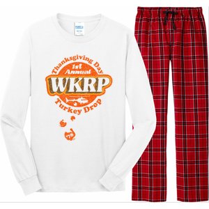 First Annual WKRP Thanksgiving Day Turkey Drop Long Sleeve Pajama Set