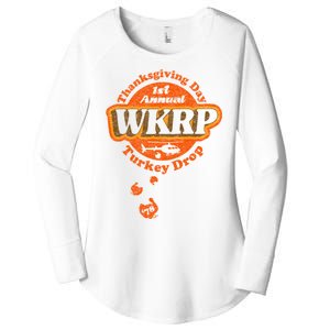 First Annual WKRP Thanksgiving Day Turkey Drop Women's Perfect Tri Tunic Long Sleeve Shirt