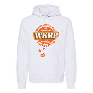 First Annual WKRP Thanksgiving Day Turkey Drop Premium Hoodie