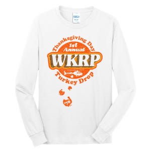 First Annual WKRP Thanksgiving Day Turkey Drop Tall Long Sleeve T-Shirt