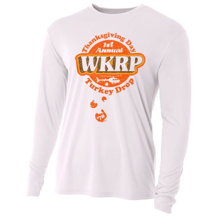 First Annual WKRP Thanksgiving Day Turkey Drop Cooling Performance Long Sleeve Crew