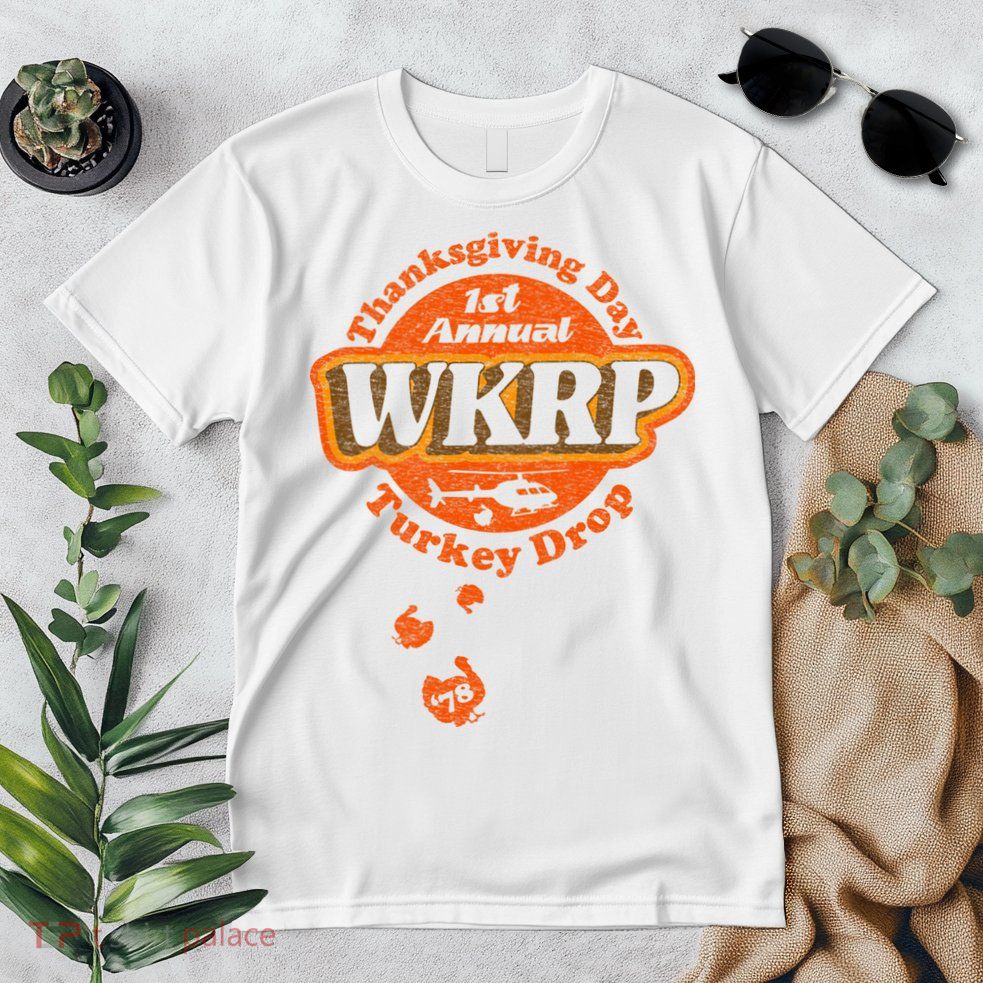 First Annual WKRP Thanksgiving Day Turkey Drop Premium T-Shirt