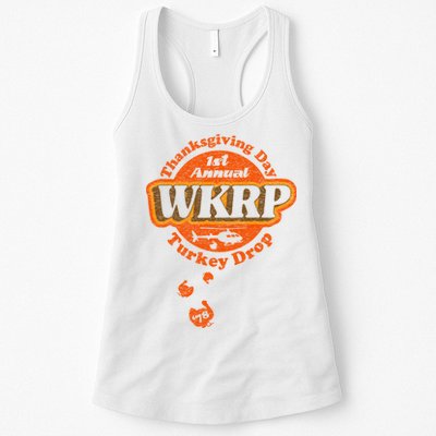 First Annual WKRP Thanksgiving Day Turkey Drop Womens Tank Top