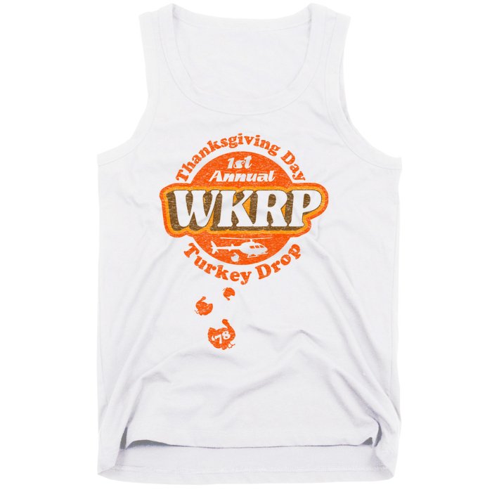 First Annual WKRP Thanksgiving Day Turkey Drop Tank Top