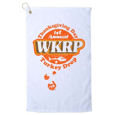 First Annual WKRP Thanksgiving Day Turkey Drop Golf Towel