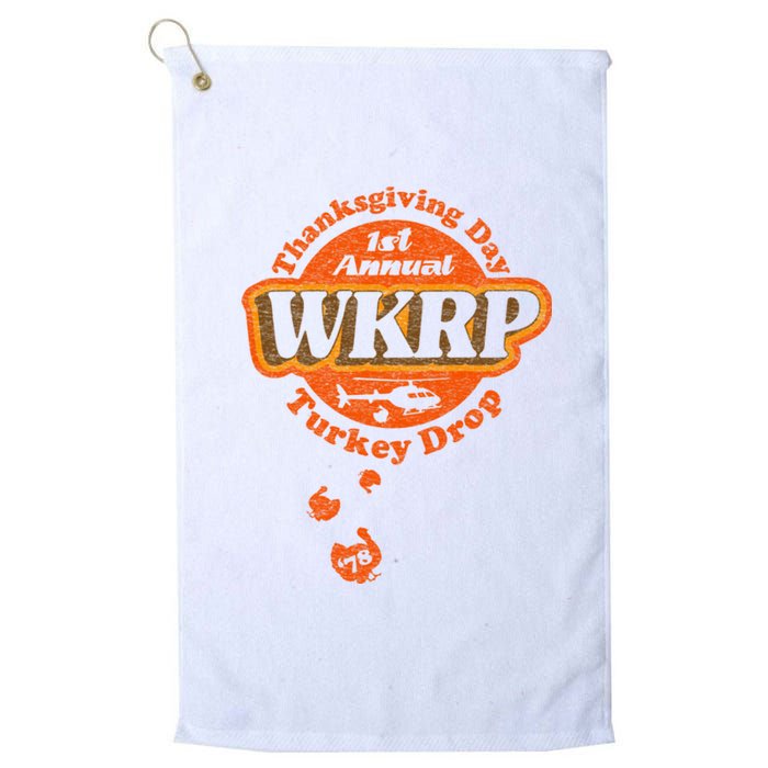 First Annual WKRP Thanksgiving Day Turkey Drop Platinum Collection Golf Towel