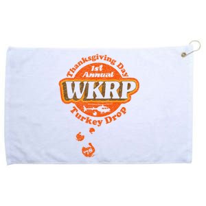 First Annual WKRP Thanksgiving Day Turkey Drop Grommeted Golf Towel