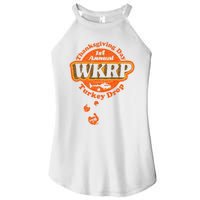 First Annual WKRP Thanksgiving Day Turkey Drop Women's Perfect Tri Rocker Tank