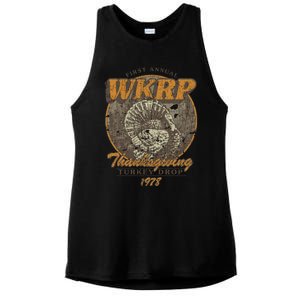 First Annual WKRP Thanksgiving Day Turkey Drop Ladies PosiCharge Tri-Blend Wicking Tank