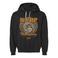 First Annual WKRP Thanksgiving Day Turkey Drop Garment-Dyed Fleece Hoodie
