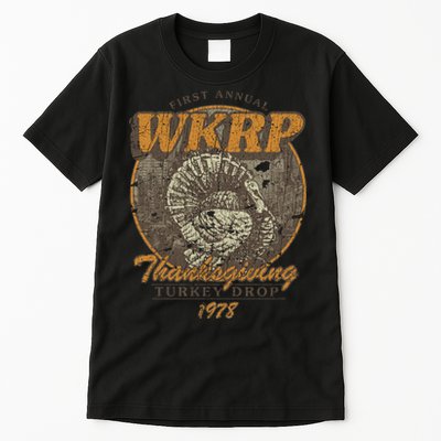 First Annual WKRP Thanksgiving Day Turkey Drop Tall T-Shirt