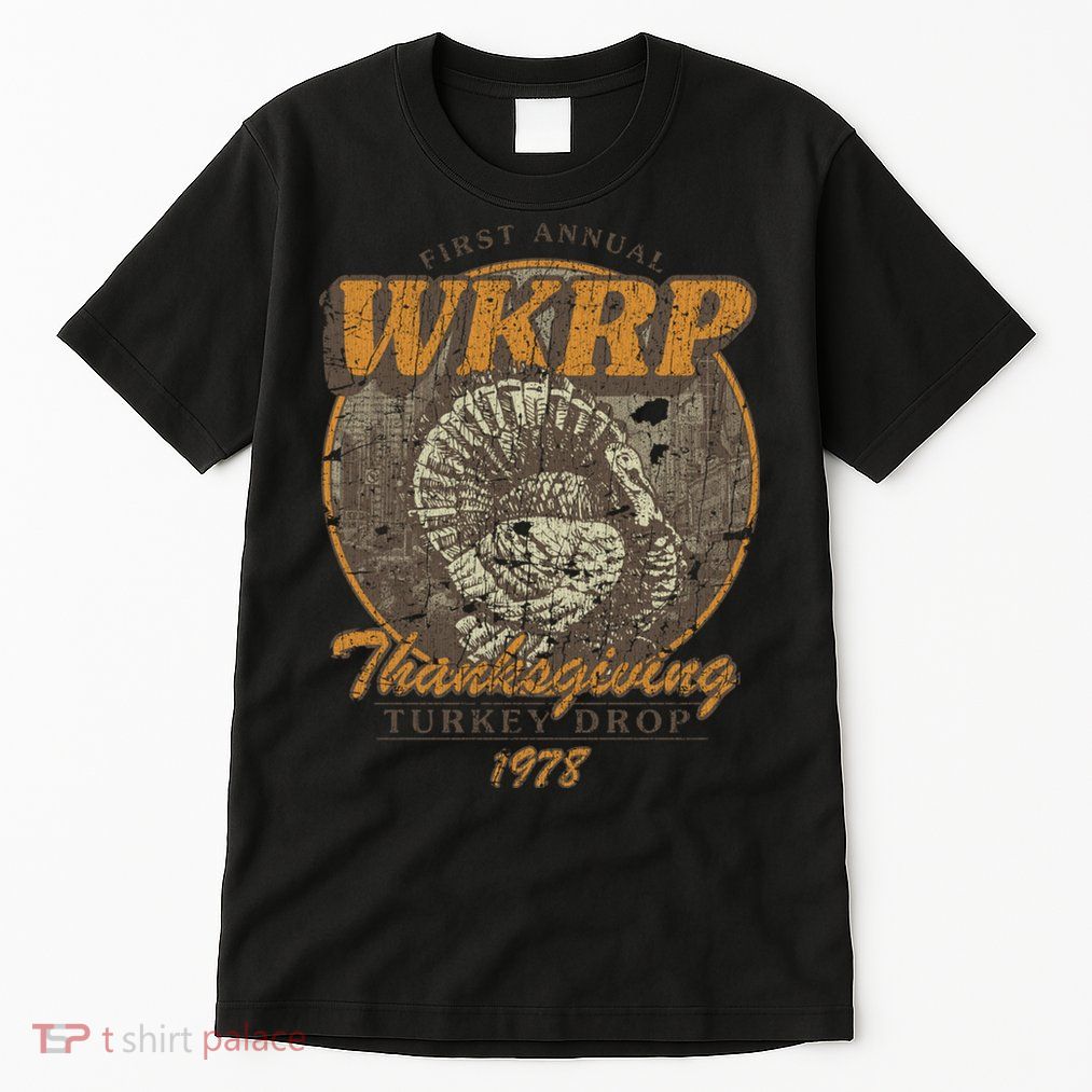 First Annual WKRP Thanksgiving Day Turkey Drop Tall T-Shirt