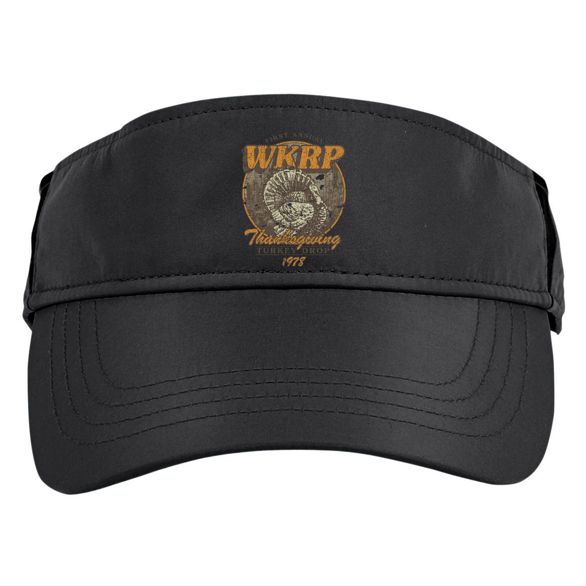 First Annual WKRP Thanksgiving Day Turkey Drop Adult Drive Performance Visor