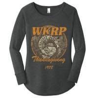 First Annual WKRP Thanksgiving Day Turkey Drop Women's Perfect Tri Tunic Long Sleeve Shirt