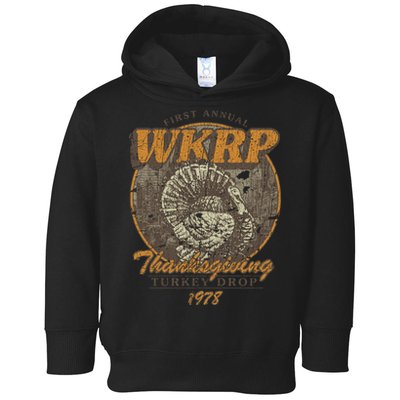 First Annual WKRP Thanksgiving Day Turkey Drop Toddler Hoodie