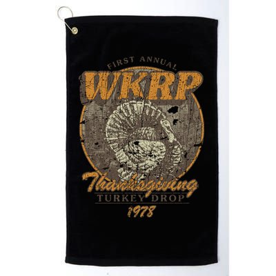 First Annual WKRP Thanksgiving Day Turkey Drop Golf Towel