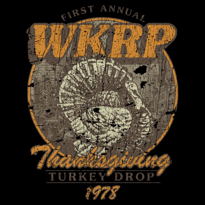 First Annual WKRP Thanksgiving Day Turkey Drop Wool Snapback Cap