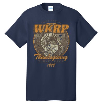 First Annual WKRP Thanksgiving Day Turkey Drop Tall T-Shirt