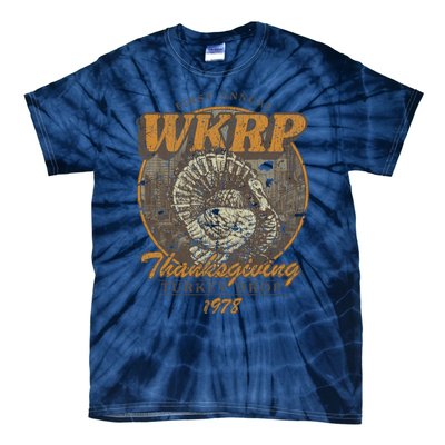 First Annual WKRP Thanksgiving Day Turkey Drop Tie-Dye T-Shirt