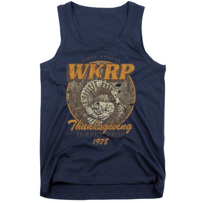 First Annual WKRP Thanksgiving Day Turkey Drop Tank Top