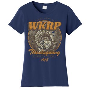 First Annual WKRP Thanksgiving Day Turkey Drop Women's T-Shirt